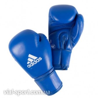 Боксерські рукавички Adidas з ліцензією AIBA (сині, AIBAG1)