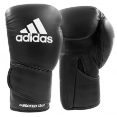 Боксерські рукавички Adidas Speed 501 Adispeed Strap up (чорний, ADISBG501)