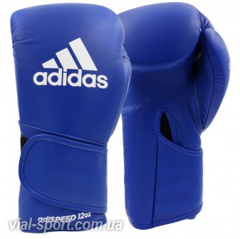 Боксерські рукавички Adidas Speed 501 Adispeed Strap up (синій, ADISBG501)