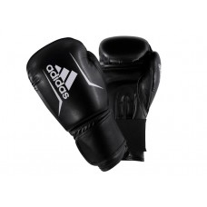 Боксерські рукавички Adidas " Speed 50 "(чорне / білі, ADISBG50)