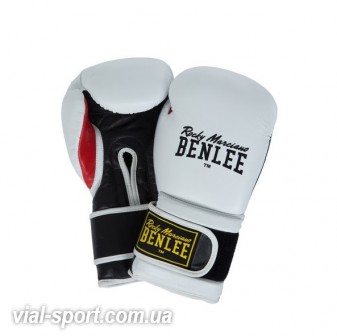 Боксерські рукавички BENLEE SUGAR DELUXE white-blk