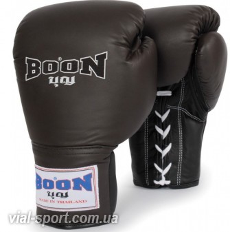 Боксерські рукавички BOON SPORT Leather Lace Training Gloves