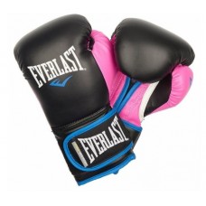 Боксерські рукавички Everlast Powerlock Training Gloves Black Pink