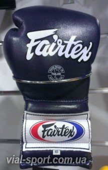 Боксерські рукавички Fairtex (BGL7) сині