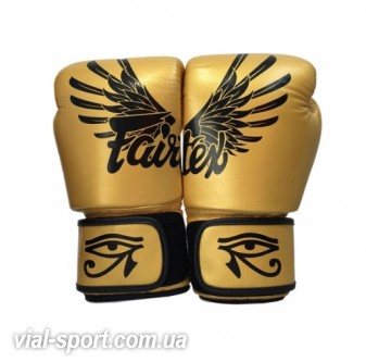 Боксерські рукавички Fairtex BGV1 Gold Limited Edition Boxing Gloves