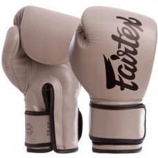 Боксерські рукавички Fairtex BGV14 Boxing Gloves Grey сірі