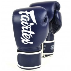 Боксерські рукавички Fairtex BGV14 Boxing Gloves Navy сині