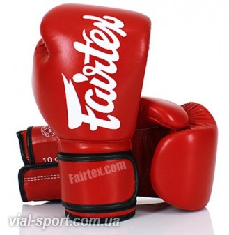 Боксерські рукавички Fairtex BGV14 Boxing Gloves Red