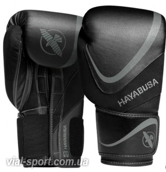 Боксерські рукавички Hayabusa H5 Boxing Gloves Black Grey