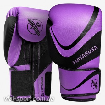 Боксерські рукавички Hayabusa H5 Boxing Gloves Purple Black