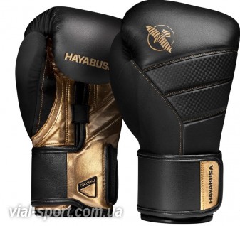 Боксерські рукавички Hayabusa T3 Boxing Gloves Black Gold