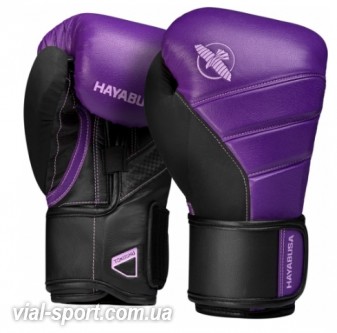 Боксерські рукавички Hayabusa T3 Boxing Gloves Purple Black