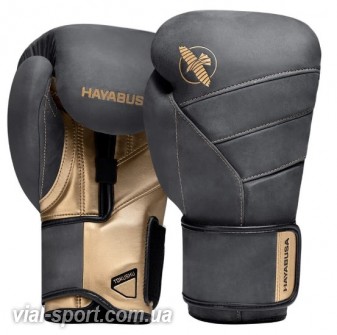 Боксерські рукавички Hayabusa T3 LX Boxing Gloves Obsidian Gold