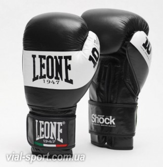 Боксерські рукавички Leone Shock Black