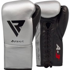 Боксерські рукавички RDX Leather Pro A3 Silver