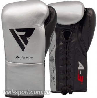 Боксерські рукавички RDX Leather Pro A3 Silver