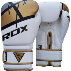 Боксерські рукавички RDX REX LEATHER GOLD