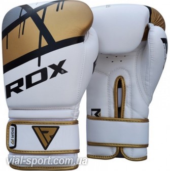 Боксерські рукавички RDX REX LEATHER GOLD