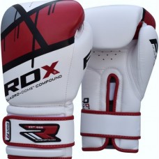 Боксерські рукавички RDX REX LEATHER RED