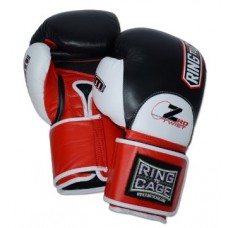 Боксерські рукавички RING TO CAGE 3.0 ZroTwist Deluxe MiM-Foam Sparring Gloves чорний / білий / червоний RC06SSZT