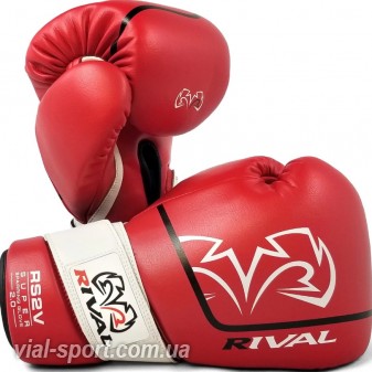 Боксерские перчатки RIVAL RS2V SUPER SPARRING GLOVES 2.0 червоні