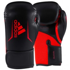 Боксерські рукавички SPEED 100 Adidas чорний з яскраво-червоним ADISBG100