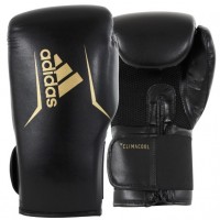 Боксерські рукавички SPEED 75 Adidas чорний з золотом ADISBG75