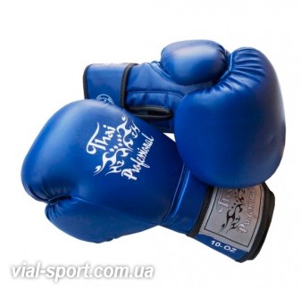 Боксерські рукавички Thai Professional BG3 Blue