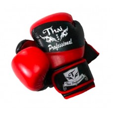 Боксерські рукавички Thai Professional BG7 Black-Red