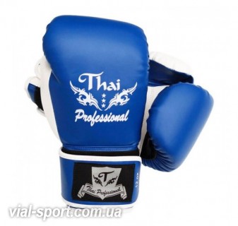 Боксерські рукавички Thai Professional BG8 Blue