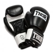 Боксерські рукавички THOR SPARRING (PU) BLK / WH