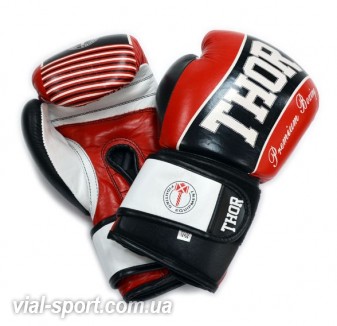 Боксерські рукавички THOR THUNDER (PU) RED