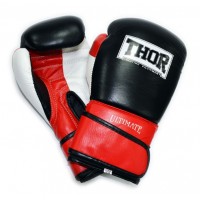 Боксерські рукавички THOR ULTIMATE (Leather) W / B / R