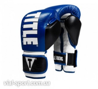 Боксерські рукавички Title Enforcer Heavy Bag Gloves Navy Black