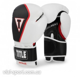 Боксерські рукавички TITLE Infused Foam Amaze Boxing Gloves White