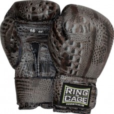 Боксерські рукавички тренувальні RING TO CAGE ELITE In-Stock CUSTOM Japanese Style Velcro коричневий/бежевий