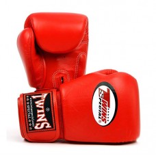 Боксерські рукавички Twins Boxing Gloves Premium Leather BGVL - 3 red