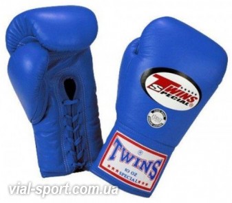 Боксерські рукавички Twins PRO BGLL-1 blue