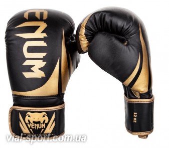 Боксерські рукавички Venum Challenger 2.0 Boxing Gloves Black Gold