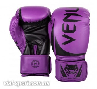 Боксерські рукавички Venum Challenger 2.0 Boxing Gloves Purple Black