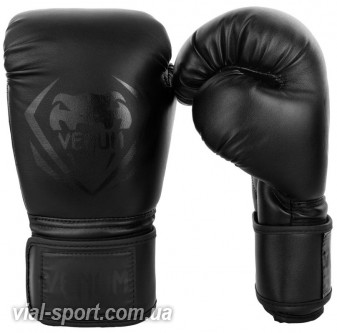 Боксерські рукавички Venum Contender Boxing Gloves Black Black