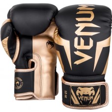 Боксерські рукавички Venum Elite Boxing Gloves Black Gold