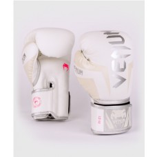 Боксерські рукавиці Venum Elite Boxing Gloves White Silver Pink