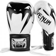 Боксерські рукавички Venum Giant 2.0 Pro Boxing Gloves With Laces White Black