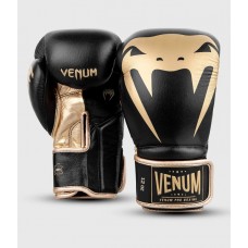 Боксерські рукавички Venum Giant 2.0 Pro Velcro Nappa Leather Black Gold