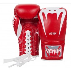 Боксерські рукавички Venum Giant 3.0 Boxing Gloves With Laces Red