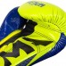 Боксерські рукавички Venum Hammer Pro Velcro Nappa leather Loma Edition Blue Yellow