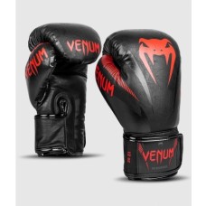 Боксерські рукавички Venum Impact Boxing Gloves Black Red