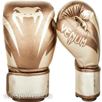 Боксерські рукавички Venum Impact Boxing Gloves Gold