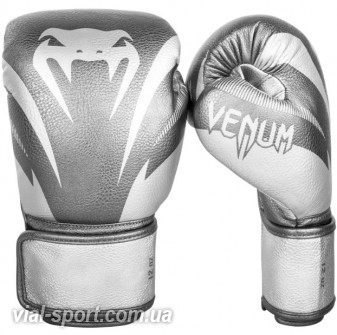 Боксерські рукавички Venum Impact Boxing Gloves Silver